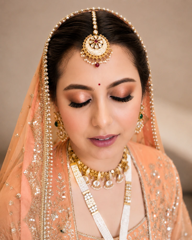 Party makeup and hair styling at Meenakshi Beauty Salon Raipur