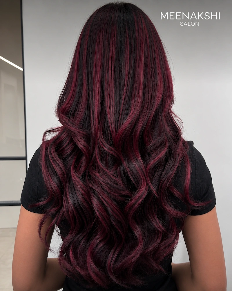 Hair Color Studio services at Meenakshi Salon Raipur
