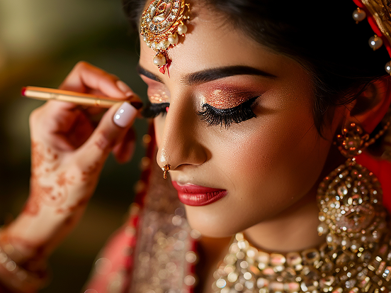 Makeup & Bridal Studio services at Meenakshi Salon Raipur
