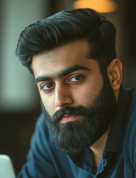 Beard & Men's Color at Meenakshi Salon Raipur